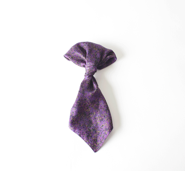 HANDKERCHIEF - PURPLE YELLOW