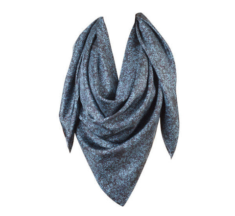 WOMEN SCARF - PETROL BLUE