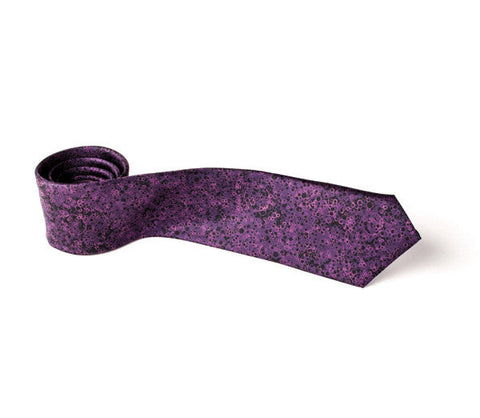 ASYMMETRICAL TIE - PURPLE