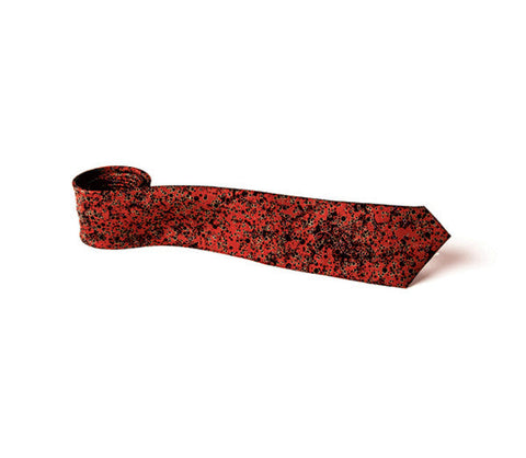 ASYMMETRICAL TIE - RED