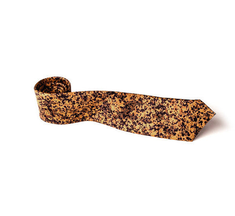 ASYMMETRICAL TIE - YELLOW